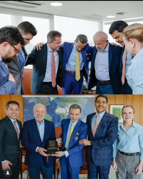 Bispo Samuel Ferreira se reúne com presidente Lula no Planalto