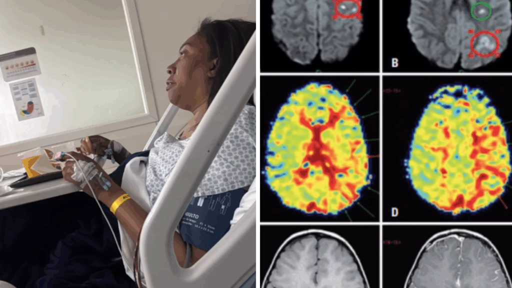 Pastora Adriana Pereira relata ter sofrido AVC isquêmico