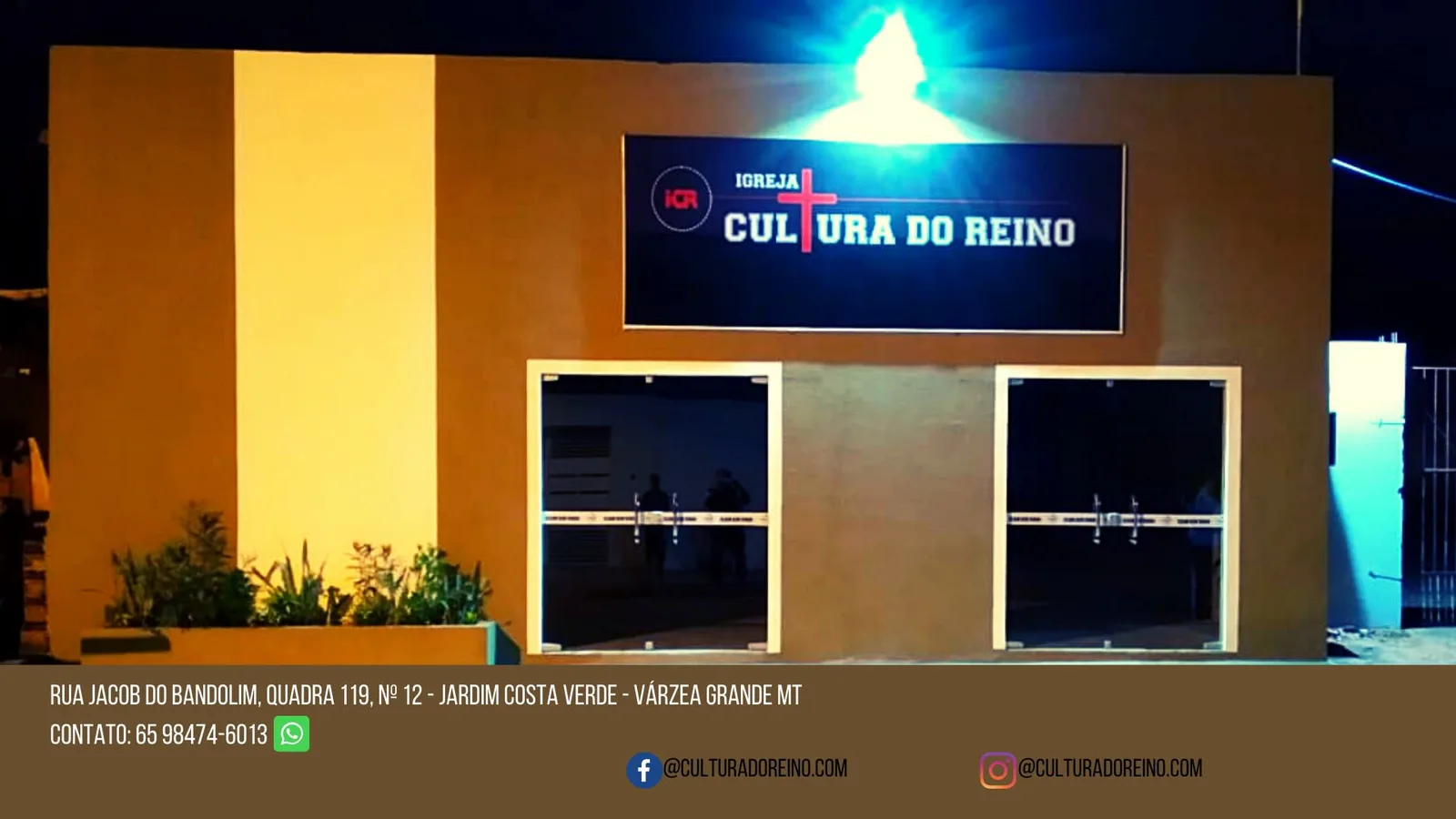 Igreja Cultura do Reino - Evangélica | Várzea Grande