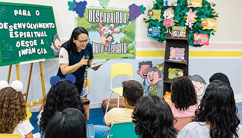 Escola Bíblica Infantil forma crianças missionárias desde os primeiros anos