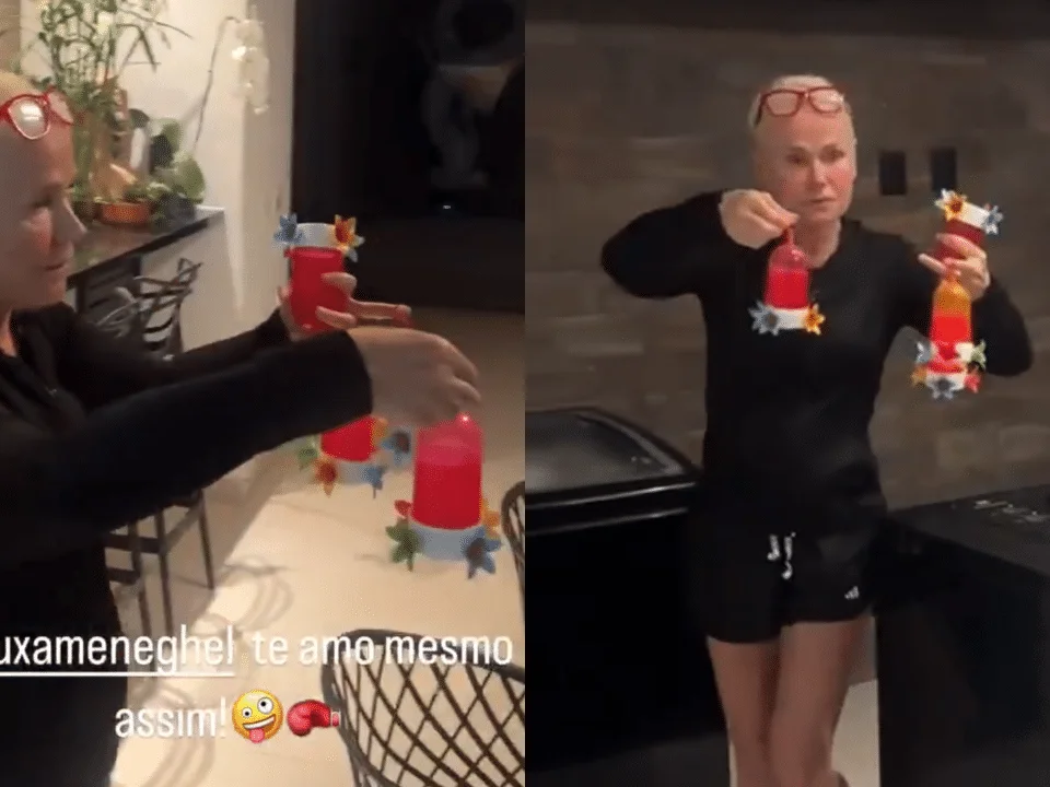 Xuxa alimenta morcegos em casa: ato de carinho ou pacto misterioso?