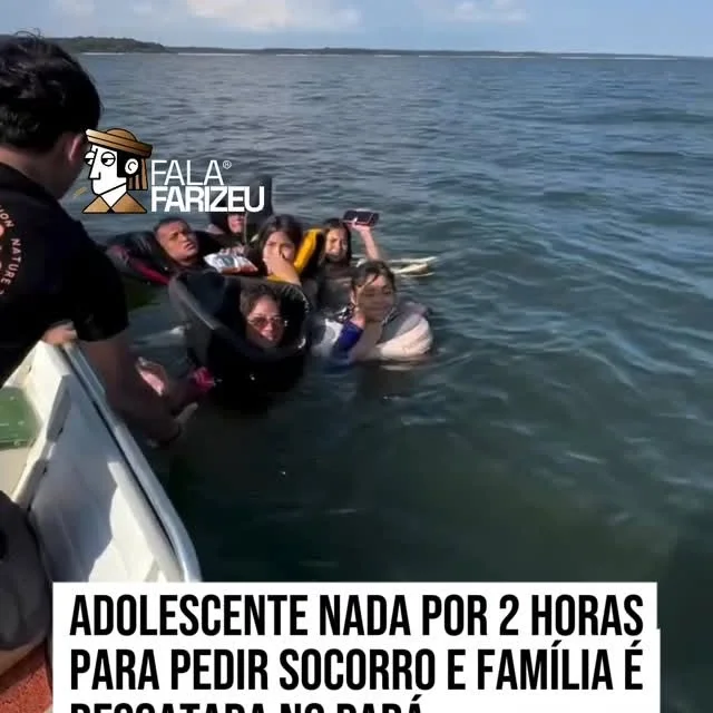 Pescadores salvam família à deriva em rio do Pará em ato de fé e coragem