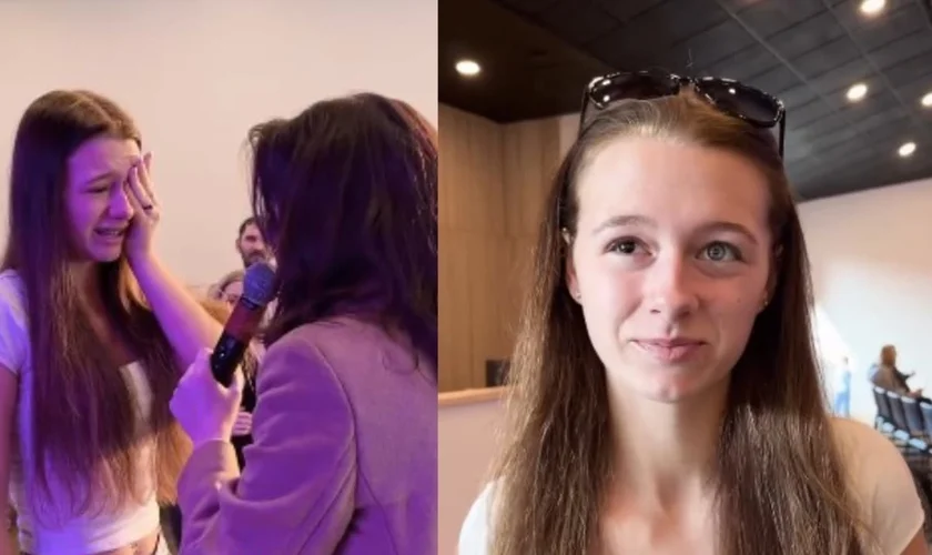 Adolescente cega tem visão restaurada em culto nos EUA