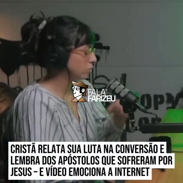 Roberta Vicente compartilha momento transformador da sua caminhada com Deus