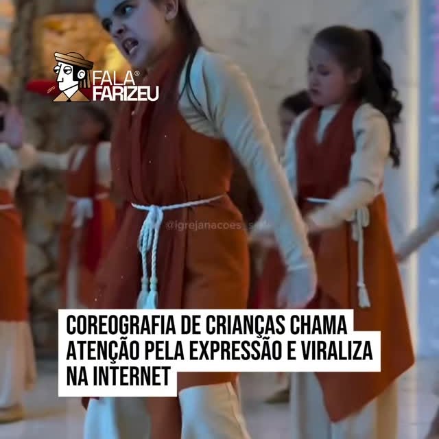 Crianças da Igreja Nações Livres viralizam com coreografia expressiva